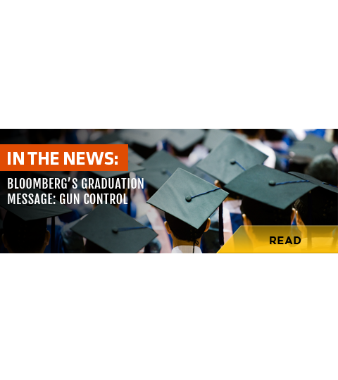 Bloomberg Talks Gun Control in Commencement Address