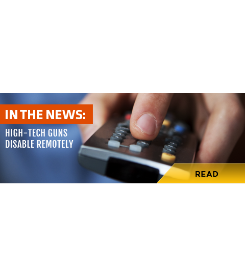 With High-Tech Guns, Users Could Disable Remotely